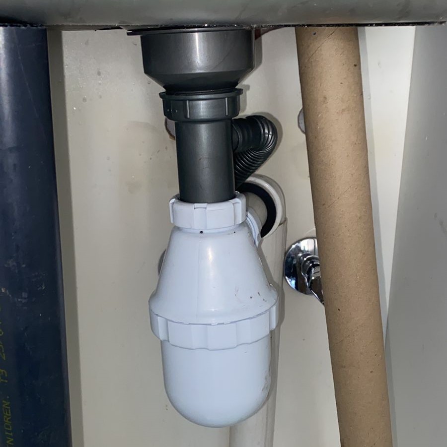 Destape de tinas de baño y sarro finalizado